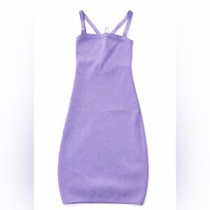GUESS Lavender Bodycon Mini Dress – Strappy Back – XS